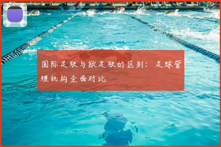 国际足联与欧足联的区别:足球管理机构全面对比